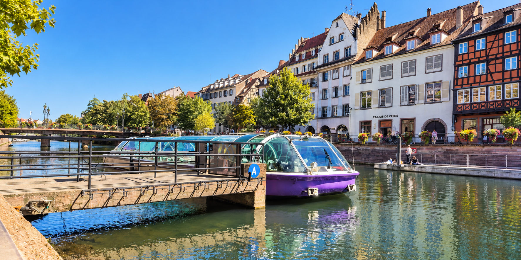 STRASBOURG OCH COLMAR-ALSACES CHARMIGA PÄRLOR